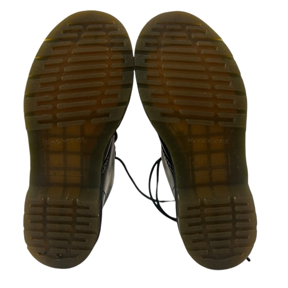 Dr. Martens 1460 The Original Smooth Leather Contrast Stitching Lace-Up boots - Picture 6 of 7
